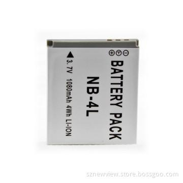 Factory Supply  100% Compatible NB-4L Digital Camera li-lon batteries